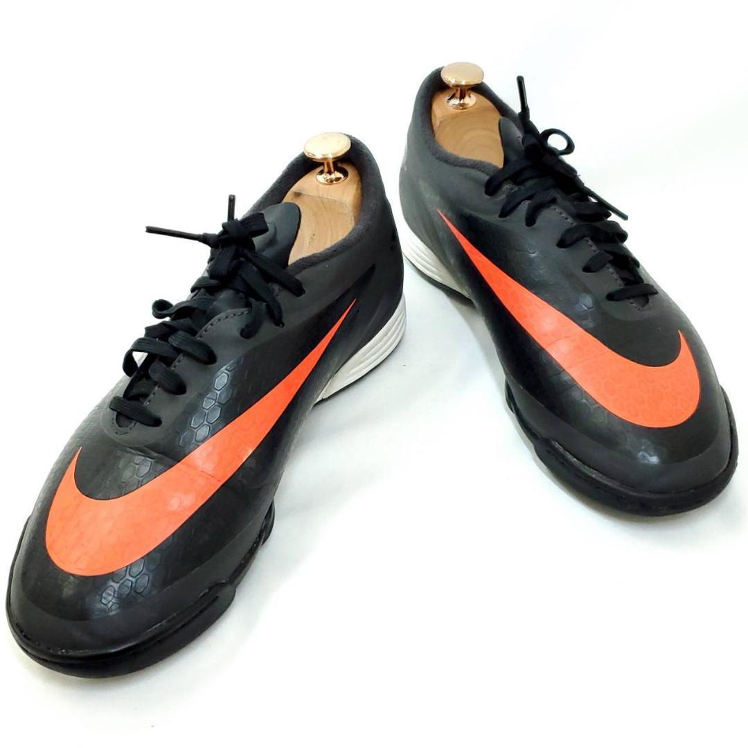 ナイキ　26cm サッカーシューズ　ハイパーヴェノム　ブラック×オレンジ