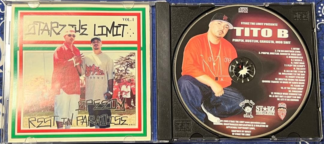 洋楽 TITO B g-rap g-funk g-luv grap RARE