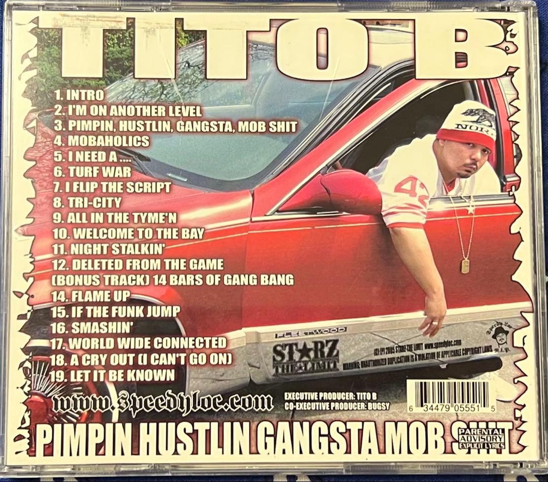 洋楽 TITO B g-rap g-funk g-luv grap RARE