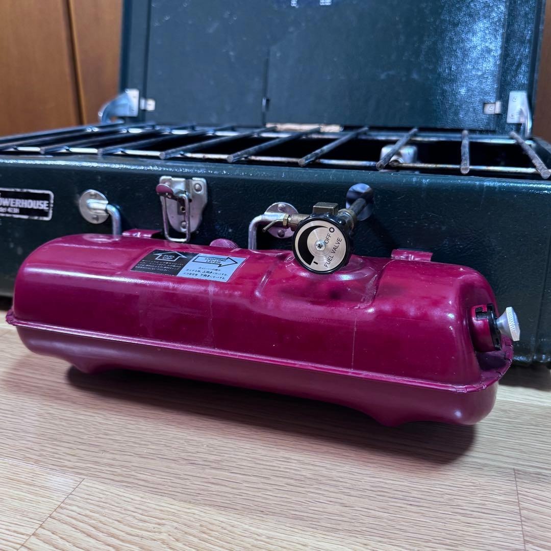 コールマン　パワーハウス 413H499J ツーバーナー　取説付き！ヘア商品！