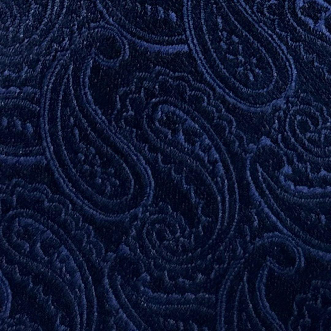 【美品】Lanvin ネクタイ　高級シルク　ランバン　ペイズリー