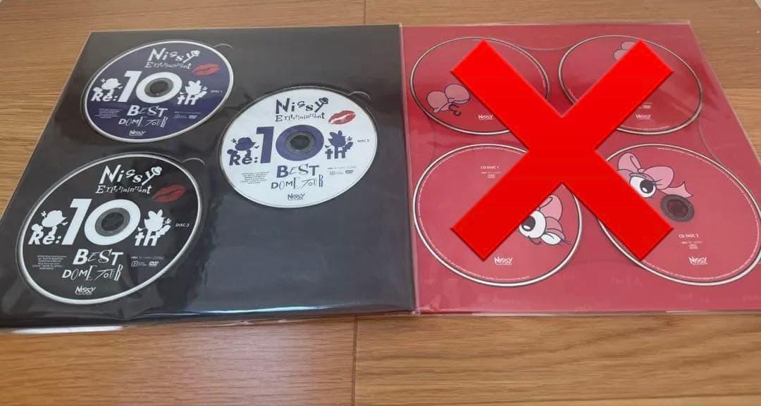 Nissy盤 DVD CD 7枚セット Re:10th BEST DOME