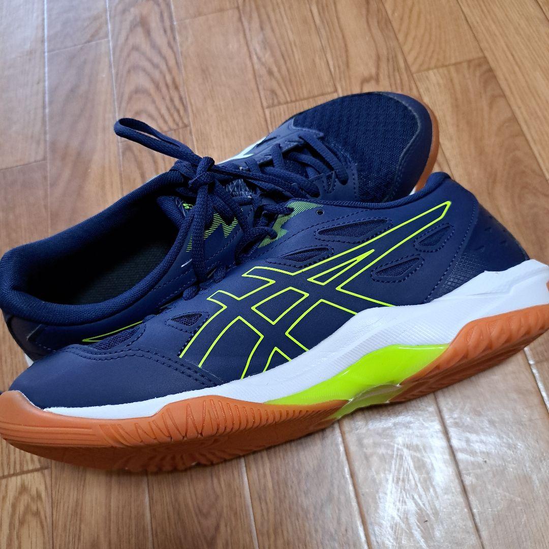 ASICS GEL-ROCKET 11 ネイビー/ライム バレーボールシューズ