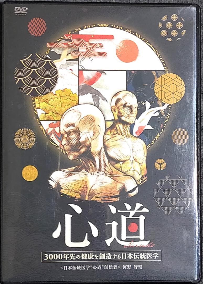 河野智聖 心道 3000年先の健康を創造する日本伝統医学 DVD８枚 + 本3冊