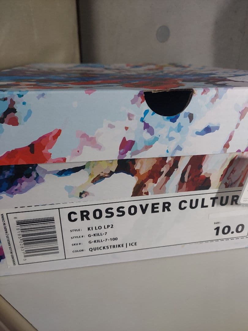 新品 CROSSOVER クロスオーバーカルチャーバスケットシューズ バッシュ