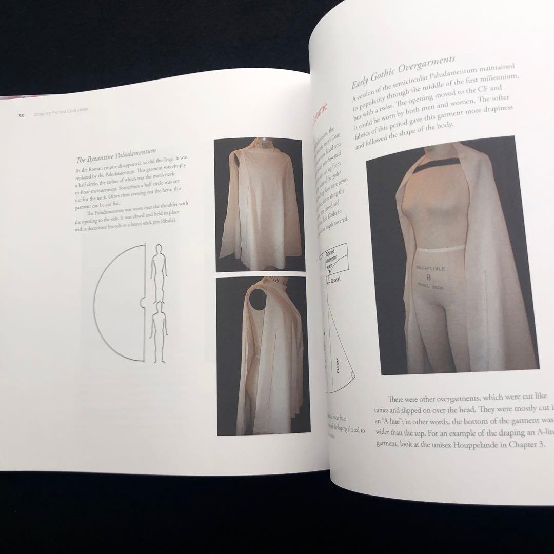 時代衣装のドレーピング 技法書「Draping Period Costumes」