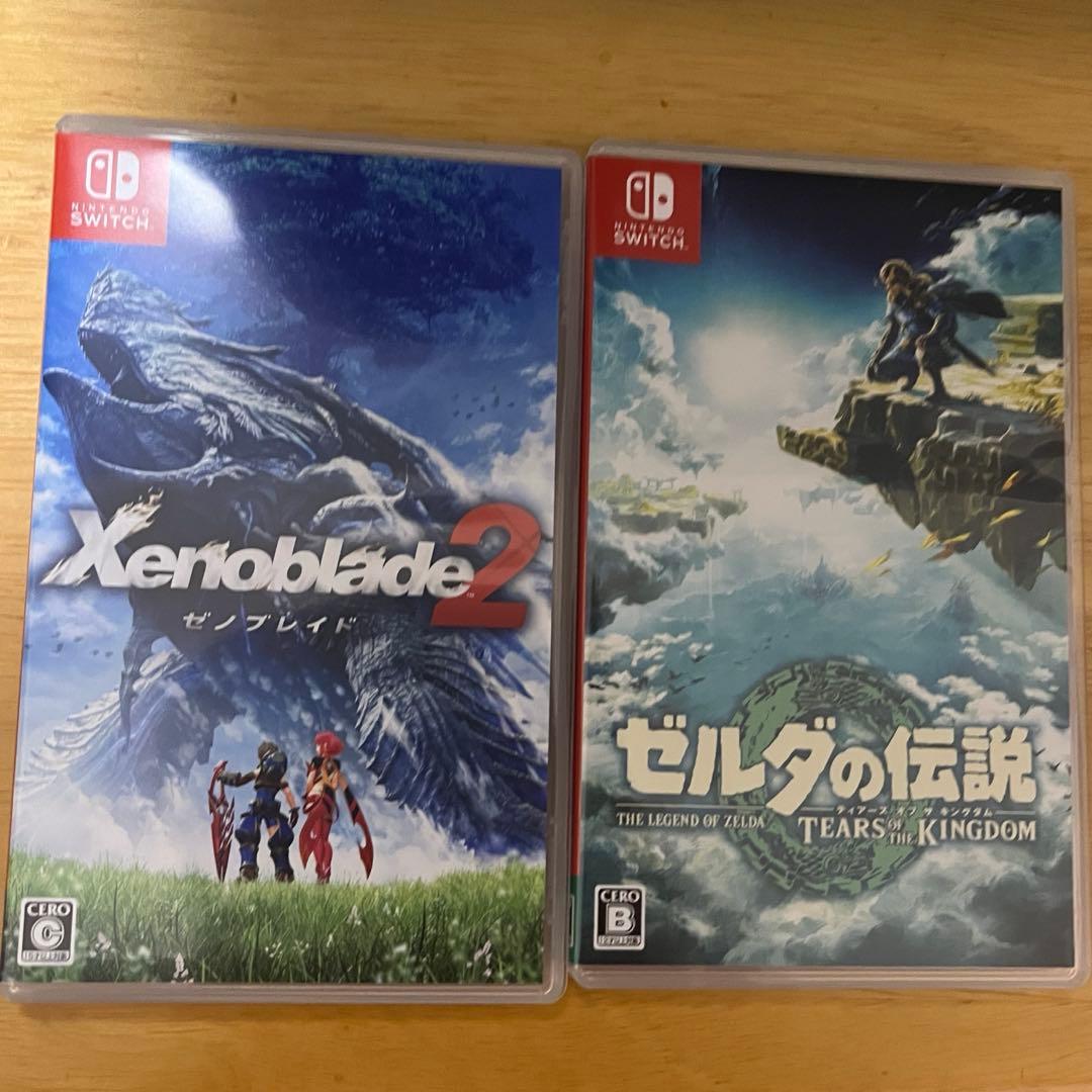 NintendoSwitch【ティアキン、ゼノブレイド2、ペルソナ5お得セット】