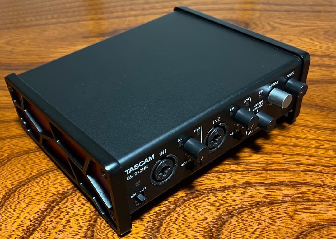 S*i様 TASCAM US-1×2HR USBオーディオインターフェース（美品