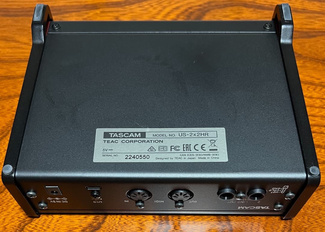 S*i様 TASCAM US-1×2HR USBオーディオインターフェース（美品