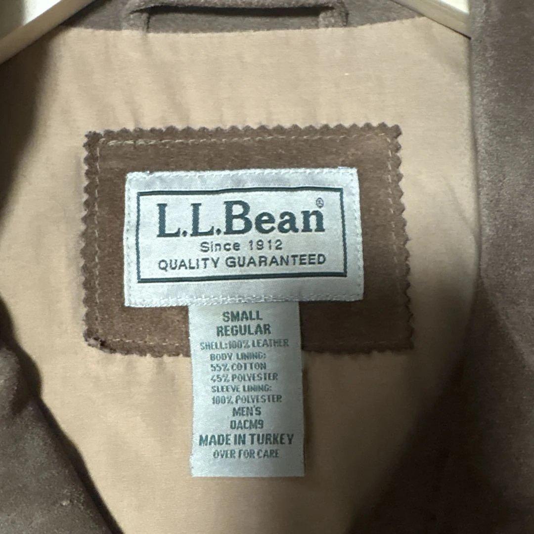 L.L.Bean スエード カバーオール レザージャケット S