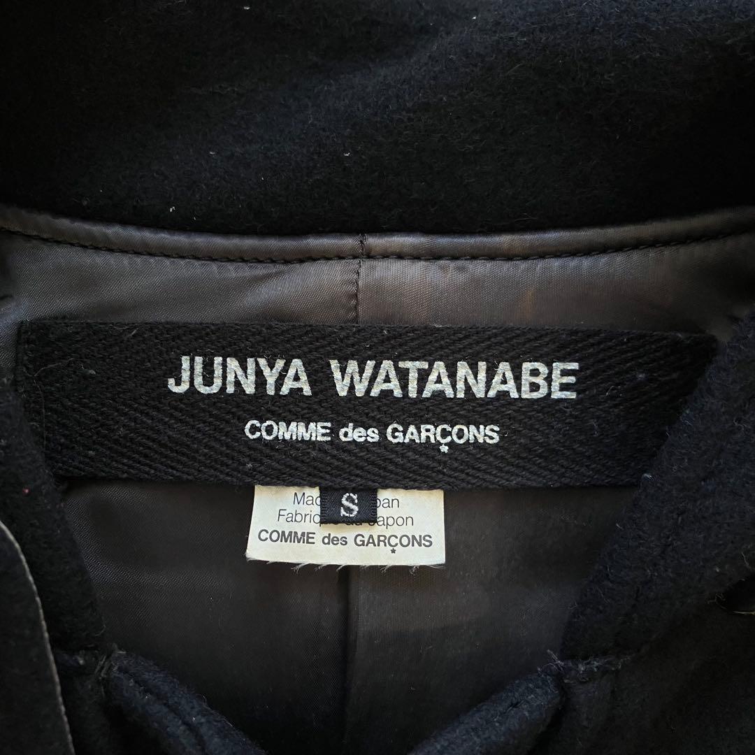JUNYA WATANABE ジュンヤワタナベ ダッフルコートS ブラック