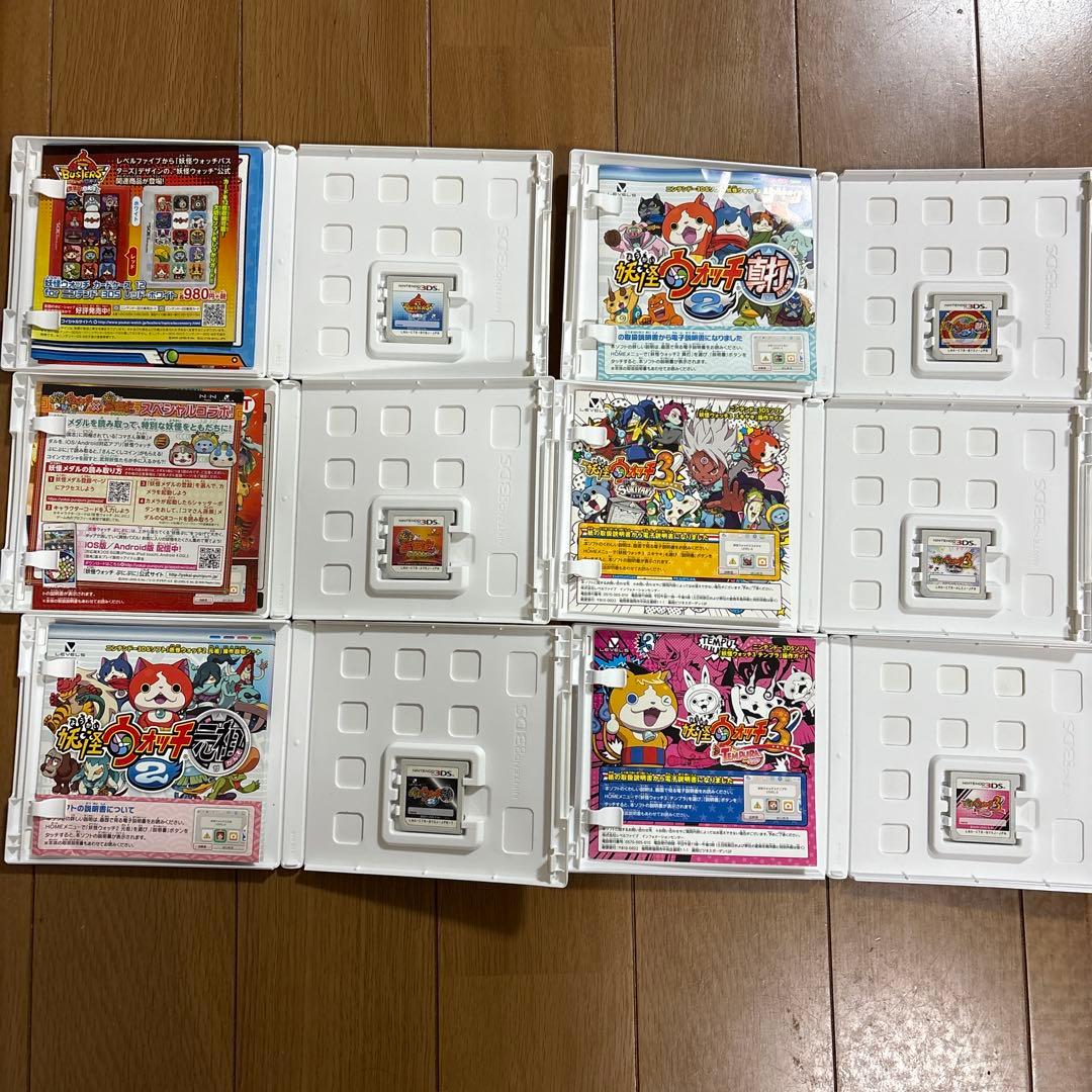 3DS 妖怪ウォッチ　ソフト　６本
