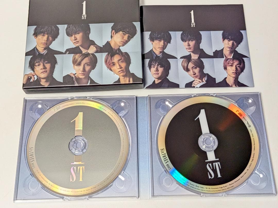 SixTONES　アルバム 1st 初回盤A/B/通常盤 3点セット 特典2種付