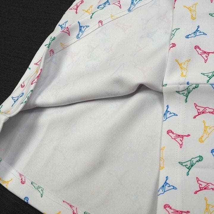 新品 PING ピン ゴルフ モックネック 半袖 ドッキング ワンピース M