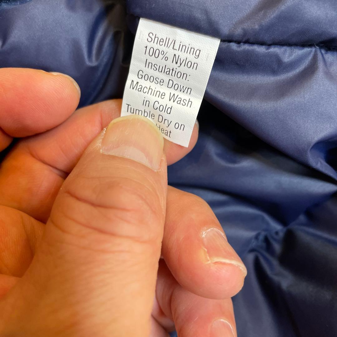 美品　クレセントダウンワークス　ダウンベスト　NAVY　Mサイズ