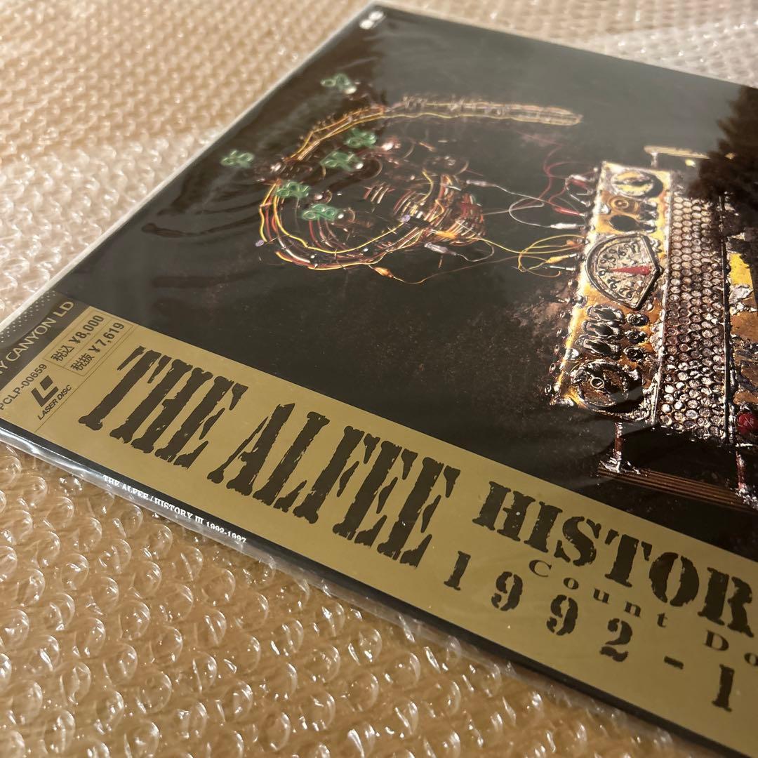 THE ALFEE/ヒストリーⅢカウントダウン1992-1997レーザーディスク