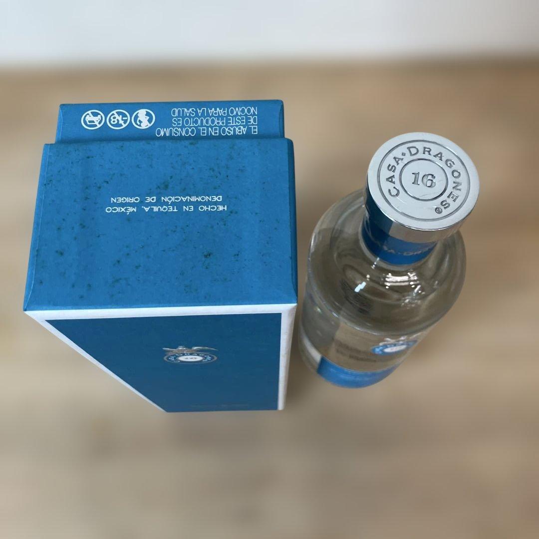 未開封Casa Dragones Tequila Blanco 375ml
