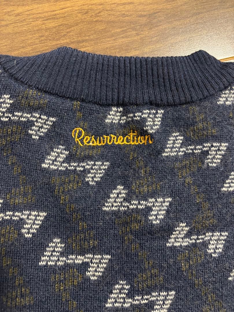 Resurrection ネイビー セーター M