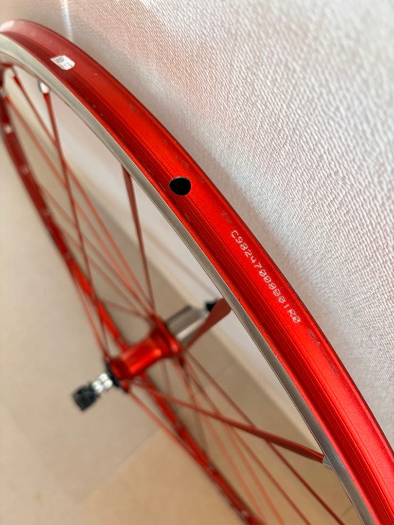 FULCRUM フルクラム　レーシングゼロ　チューブラー　カンパ　レッド
