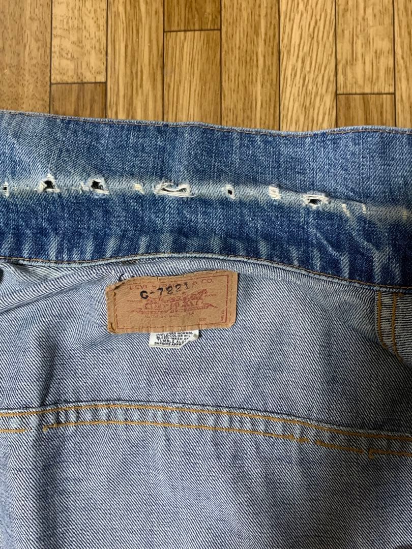 翔*平様 [ノーリペア] 良色4th BIG E 70505 Levis デニム