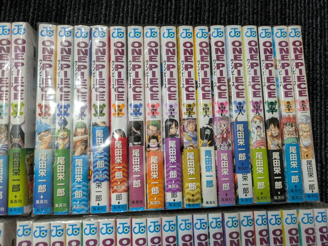 ワンピース 漫画 全巻 初版 帯 多数 1巻～110巻 セット売り