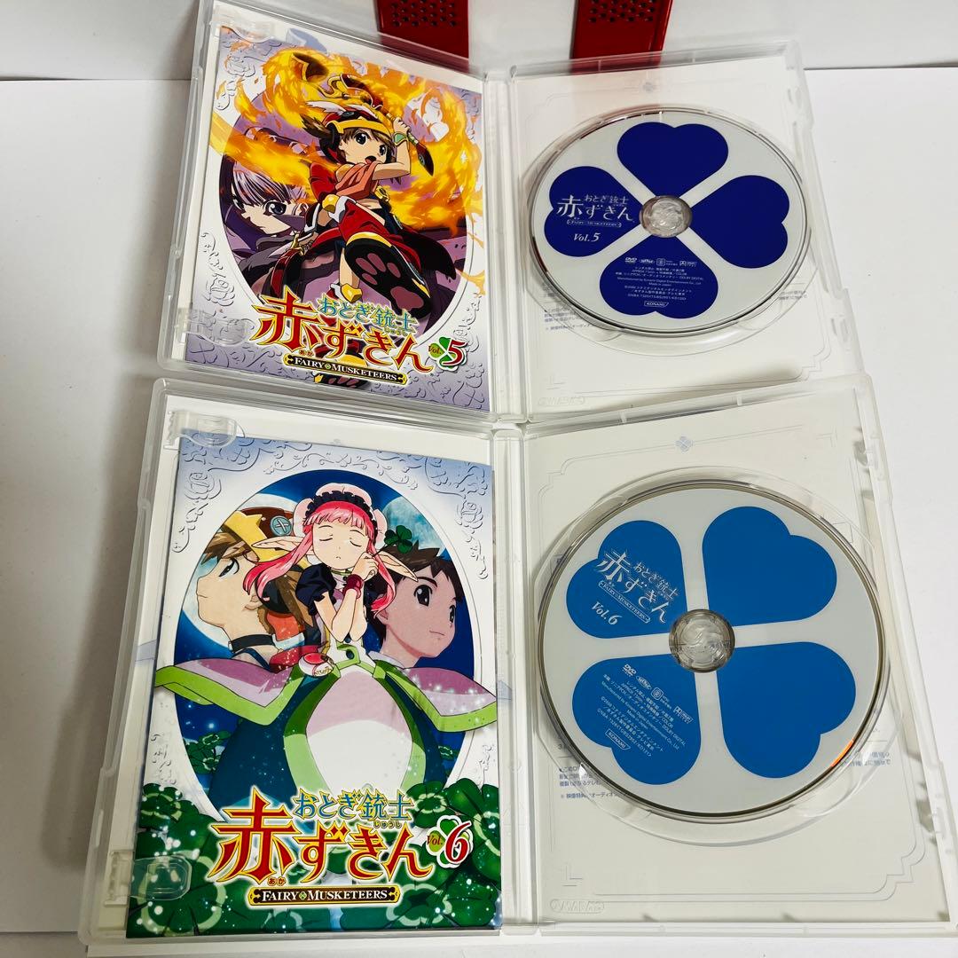 アニメDVD おとぎ銃士 赤ずきん 全13巻セット　背表紙に日焼け有り