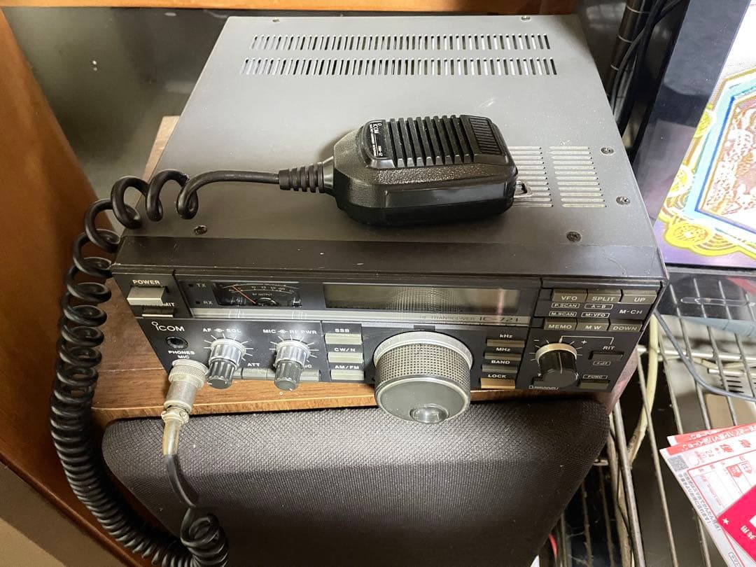 S ima　Icom IC-721 トランシーバー　ジャンク