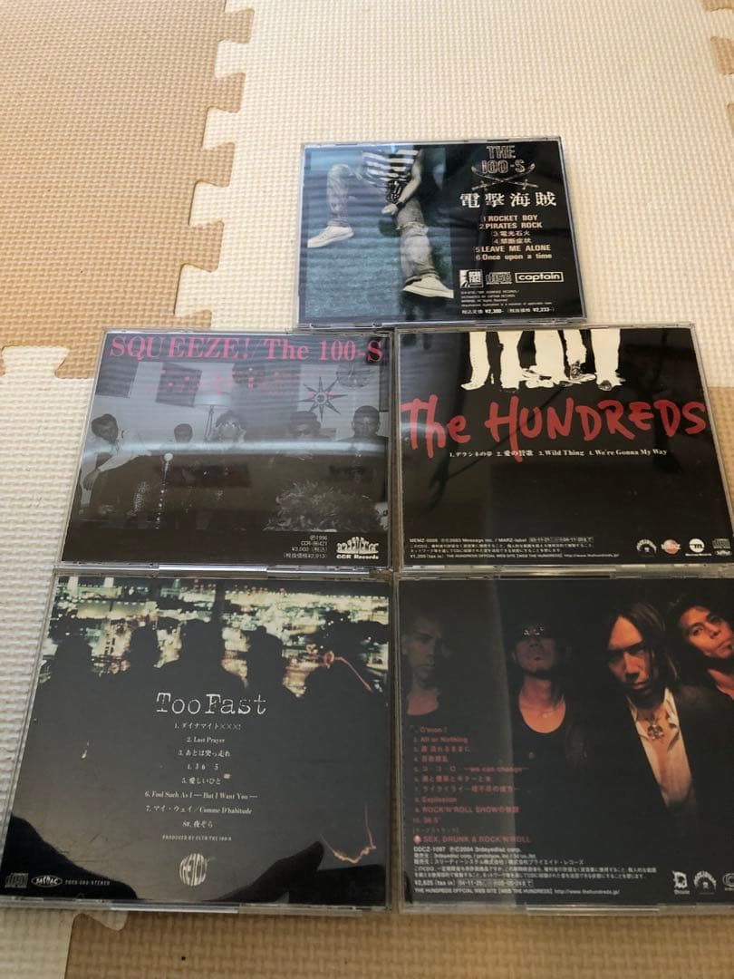 THE HUNDREDS CD5枚セット　100s
