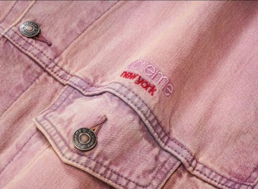 【サネ】Supreme Denim Trucker Jacket