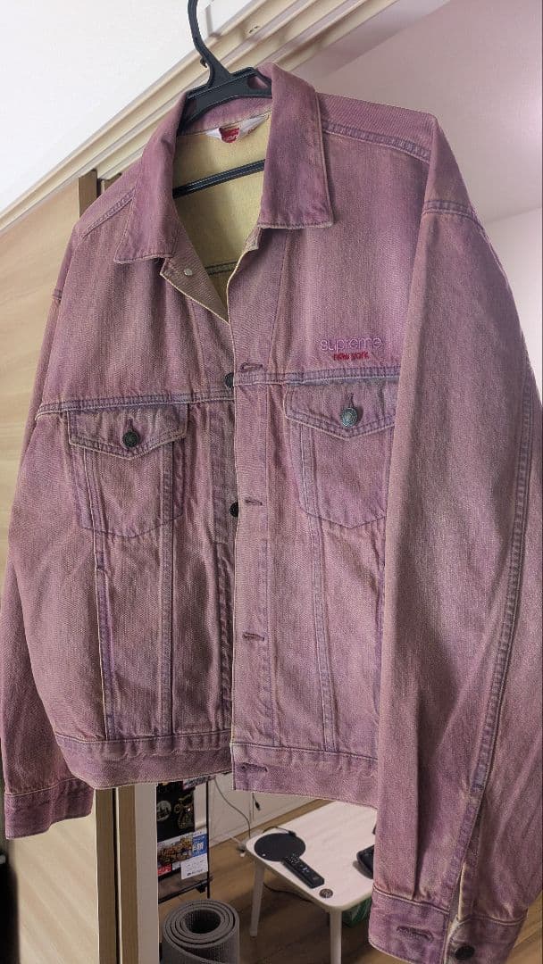 【サネ】Supreme Denim Trucker Jacket