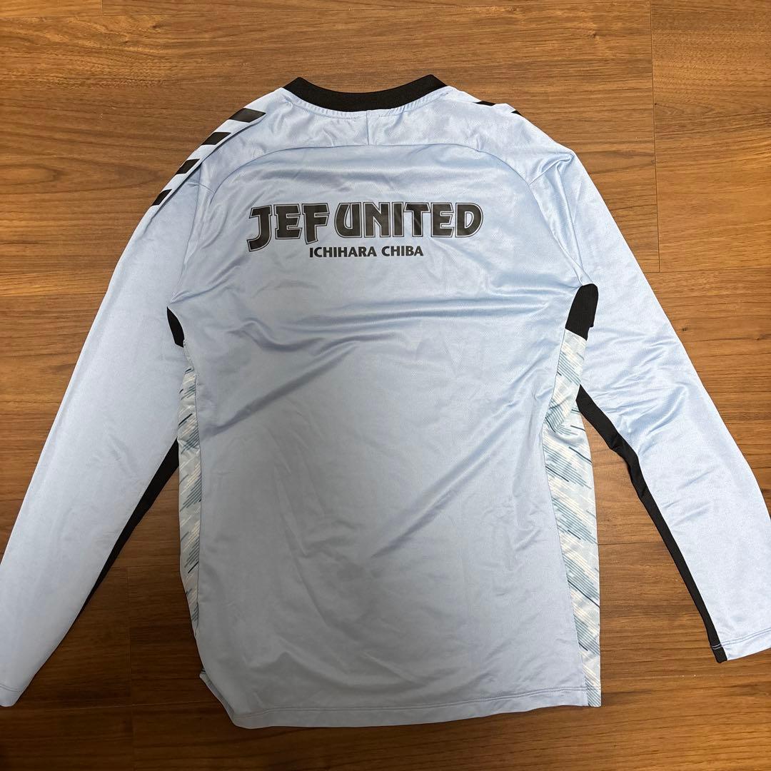 JEF UNITED 長袖シャツ hummelライトブルー