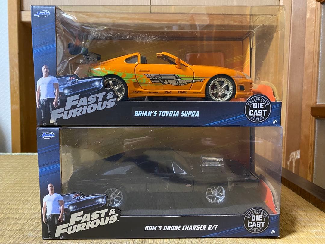 ワイルドスピード　ミニカー2台
