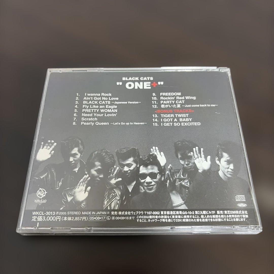 ブラックキャッツ　BLACK CATS one+ CD