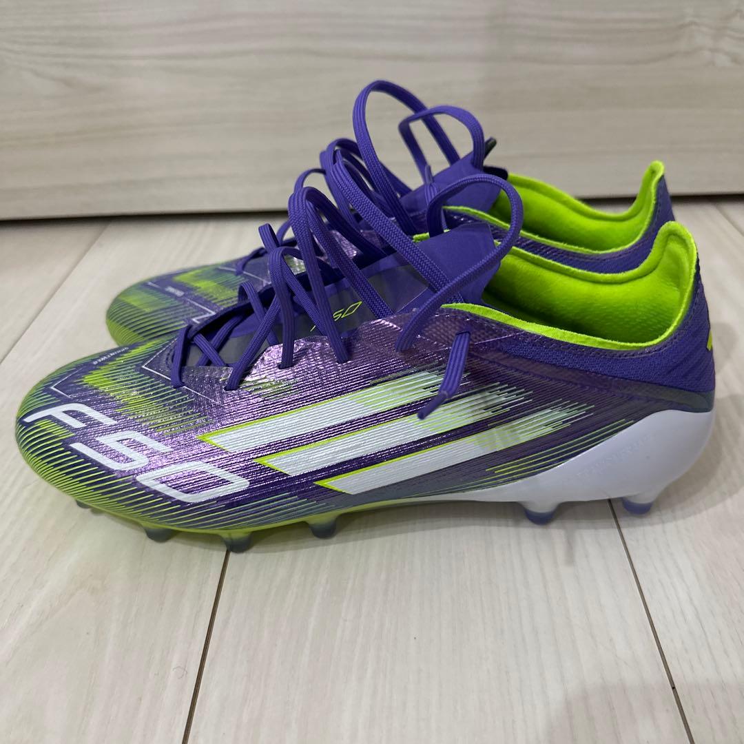 adidas F50 elite AGサッカーシューズ・スパイク 紫/緑