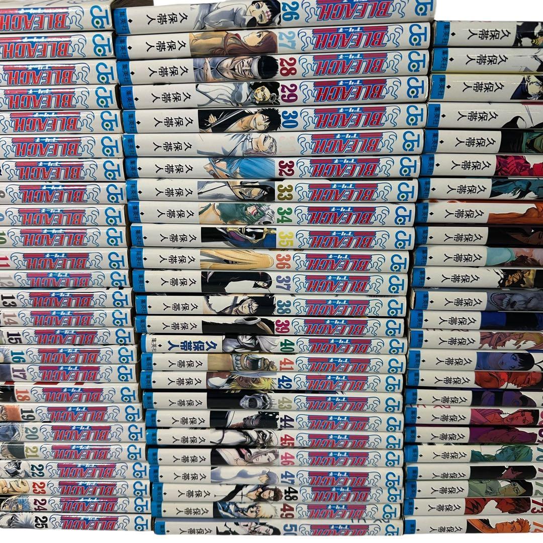 【メ0311-15】BLEACH全巻セット 1巻〜74巻 久保帯人 少年ジャンプ
