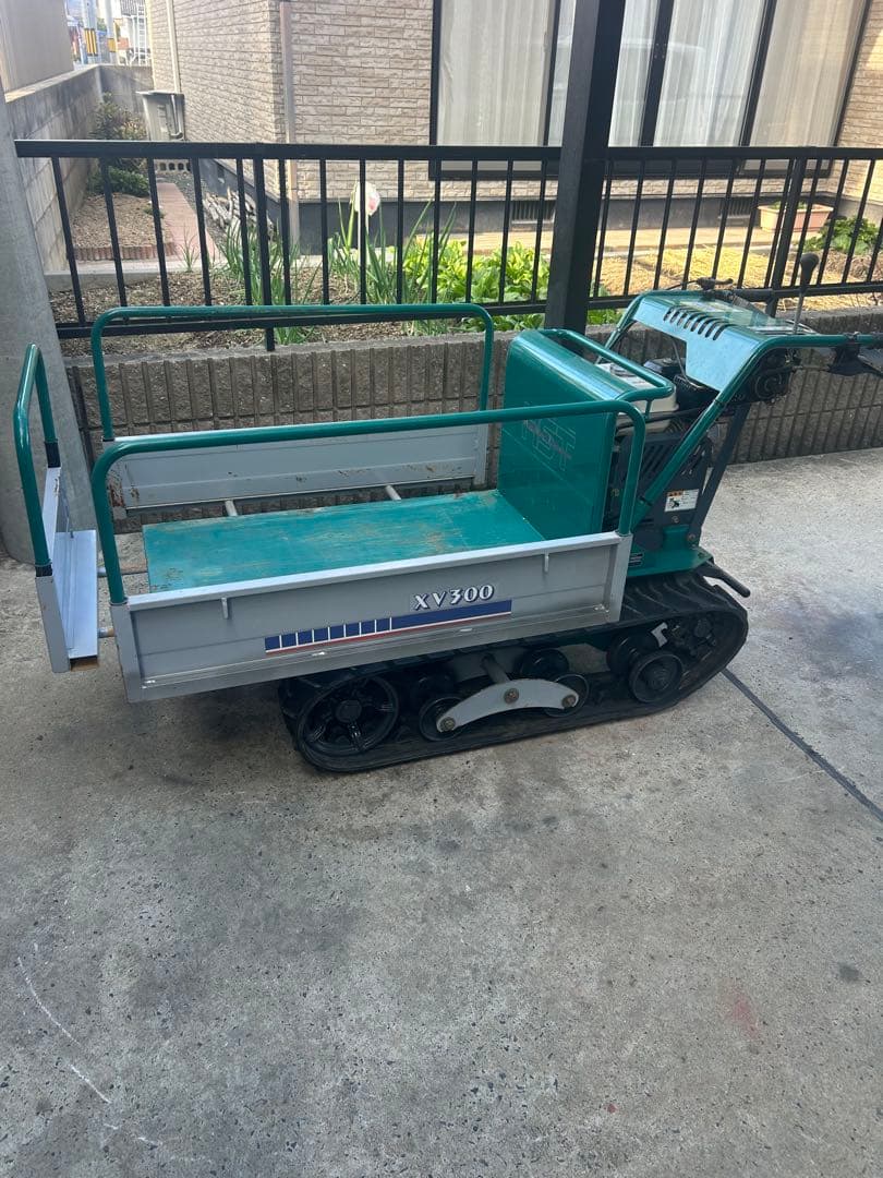 引き取り希望です。実働中古/整備済【アテックス運搬車　XV300】積載300kg