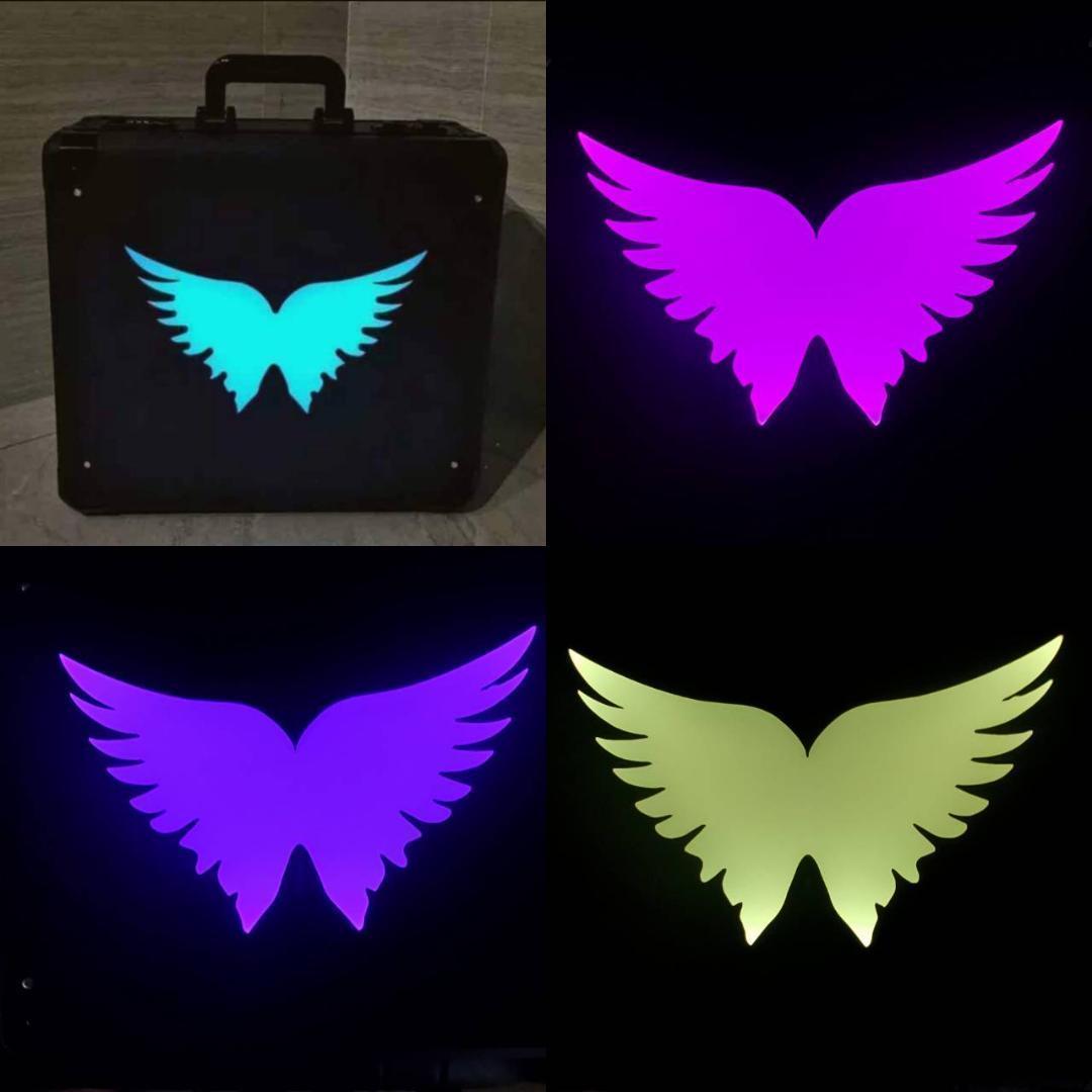 エンジェル アタッシュ ケース ANGEL シャンパン LED アルマンド　.