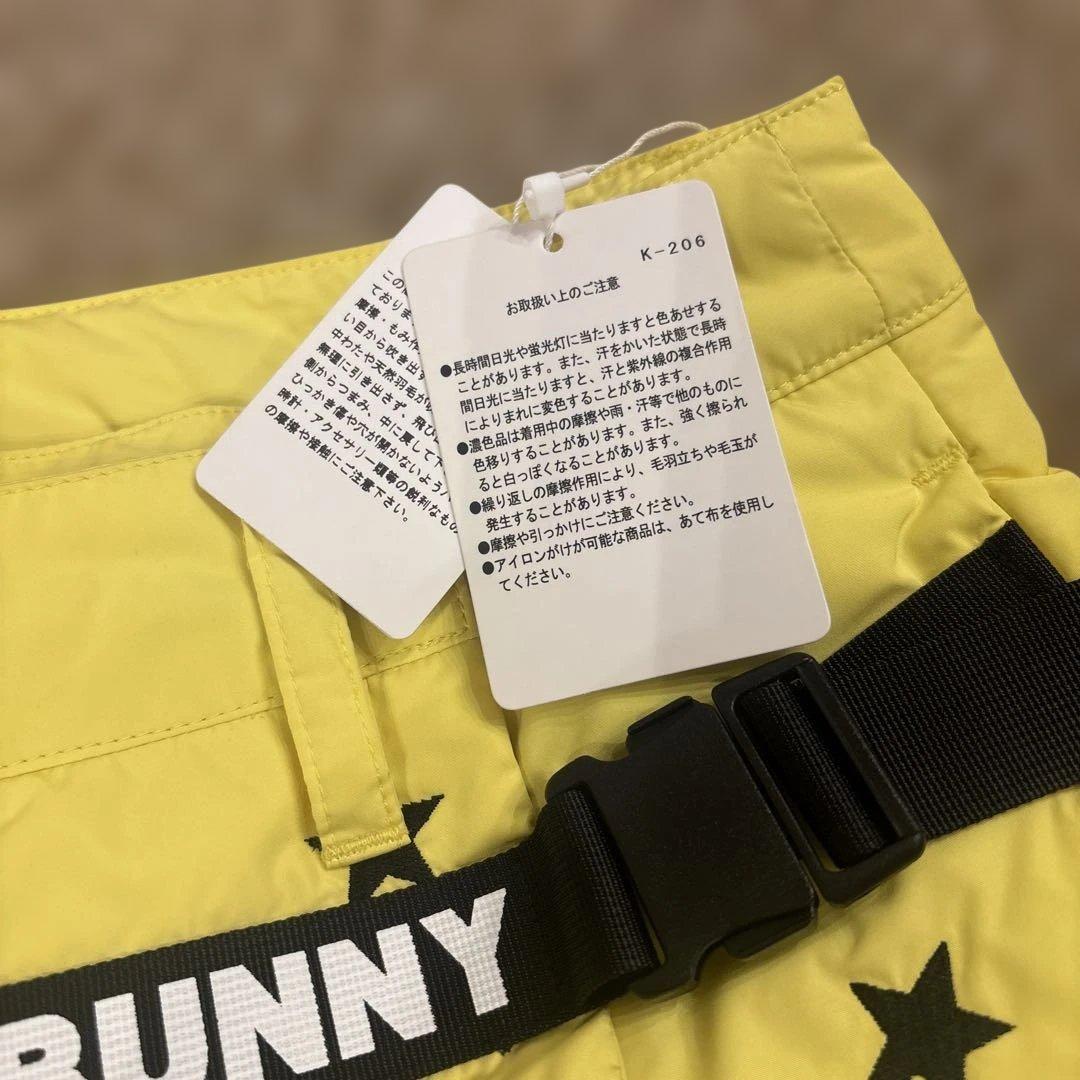 Jack Bunny イエロー 星柄 スカート サイズ0 未使用　ダウン