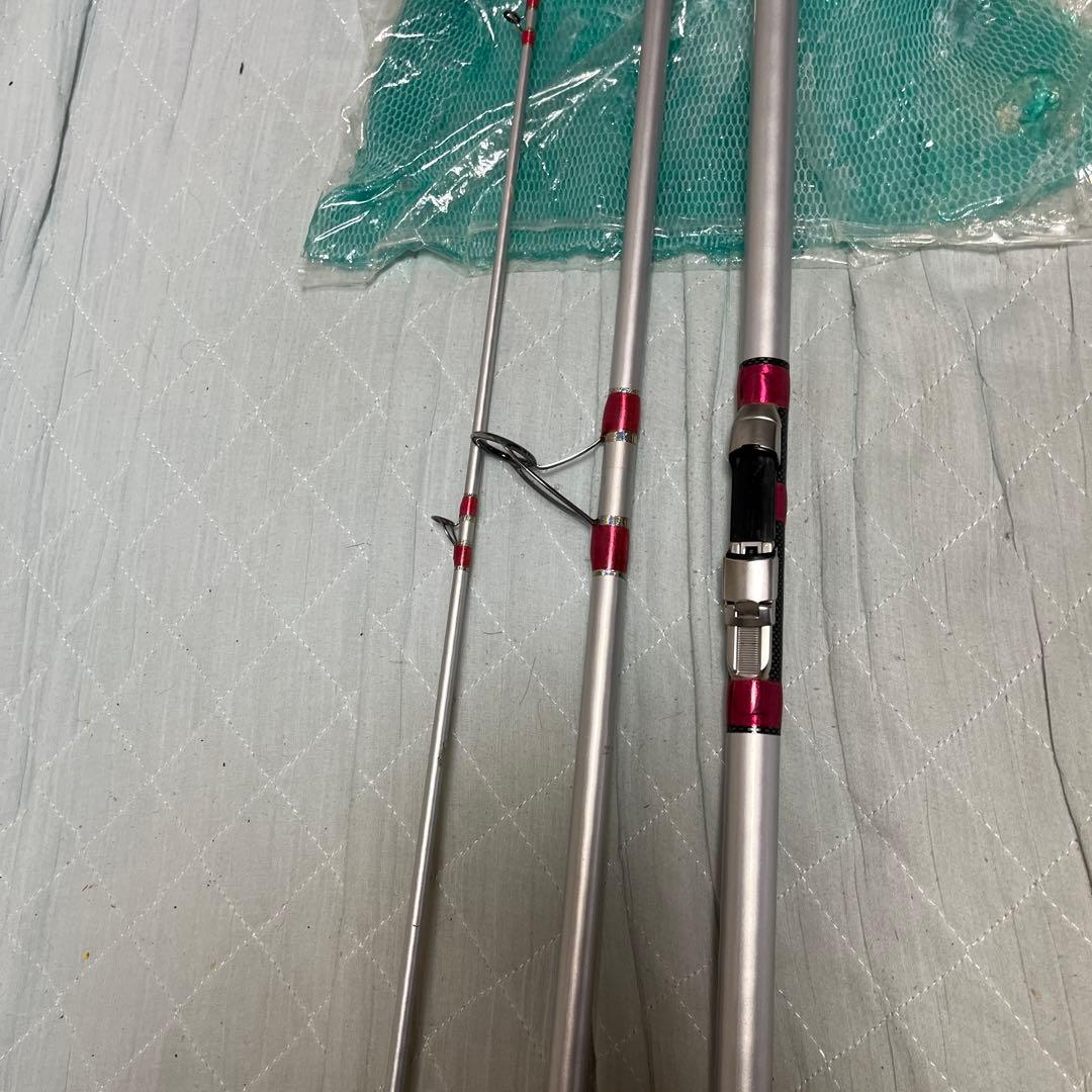 山*中様 SHIMANO 投げ竿 SPIN POWER 425CX、袋付き