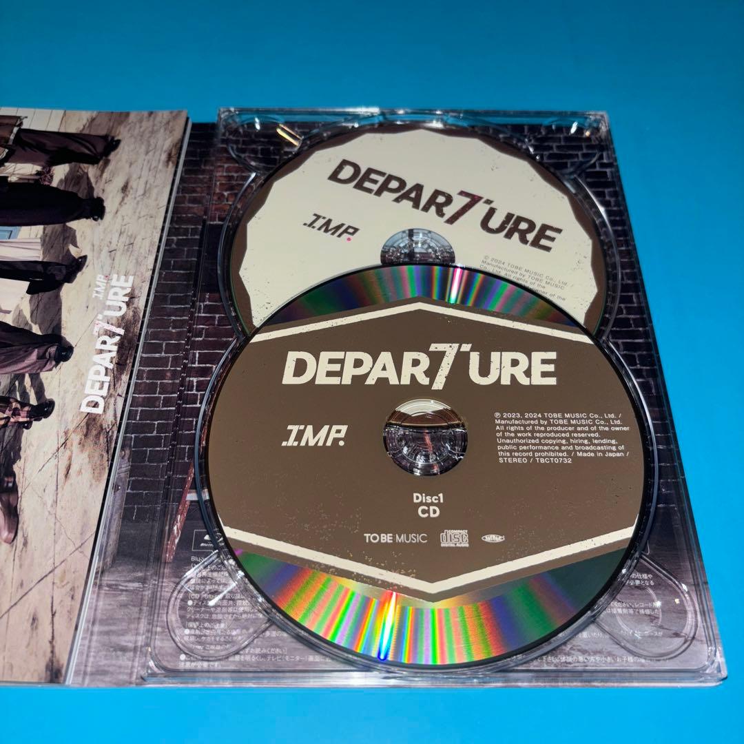 IMP. DEPARTUERE 3形態セット Blu-ray CD