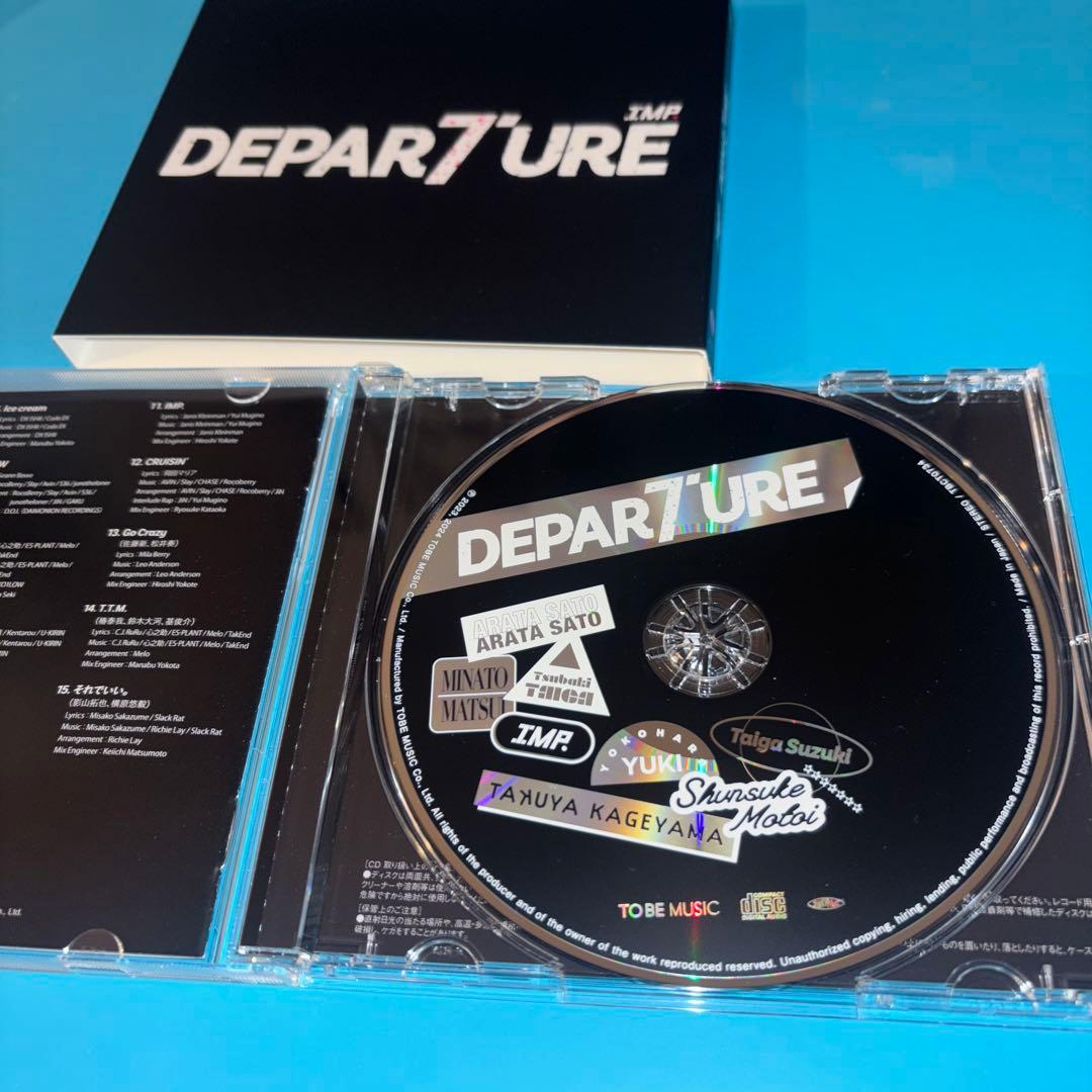 IMP. DEPARTUERE 3形態セット Blu-ray CD