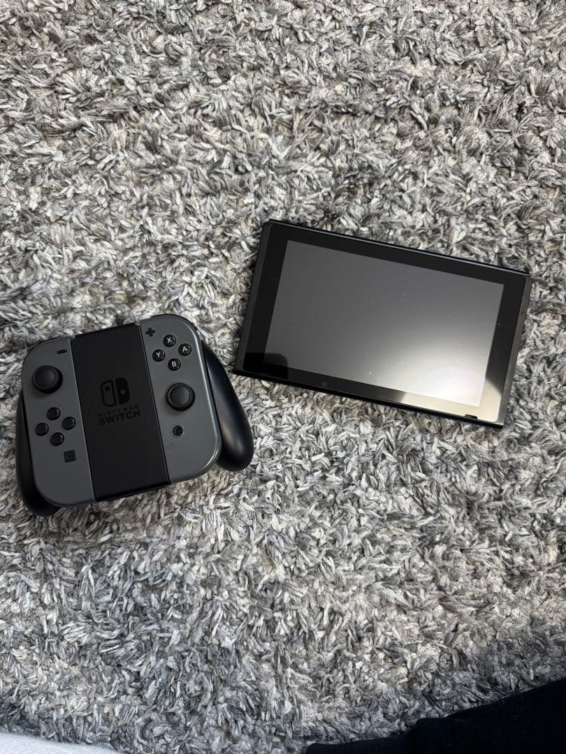 Nintendo Switch 本体 グレー 付属品完備　任天堂
