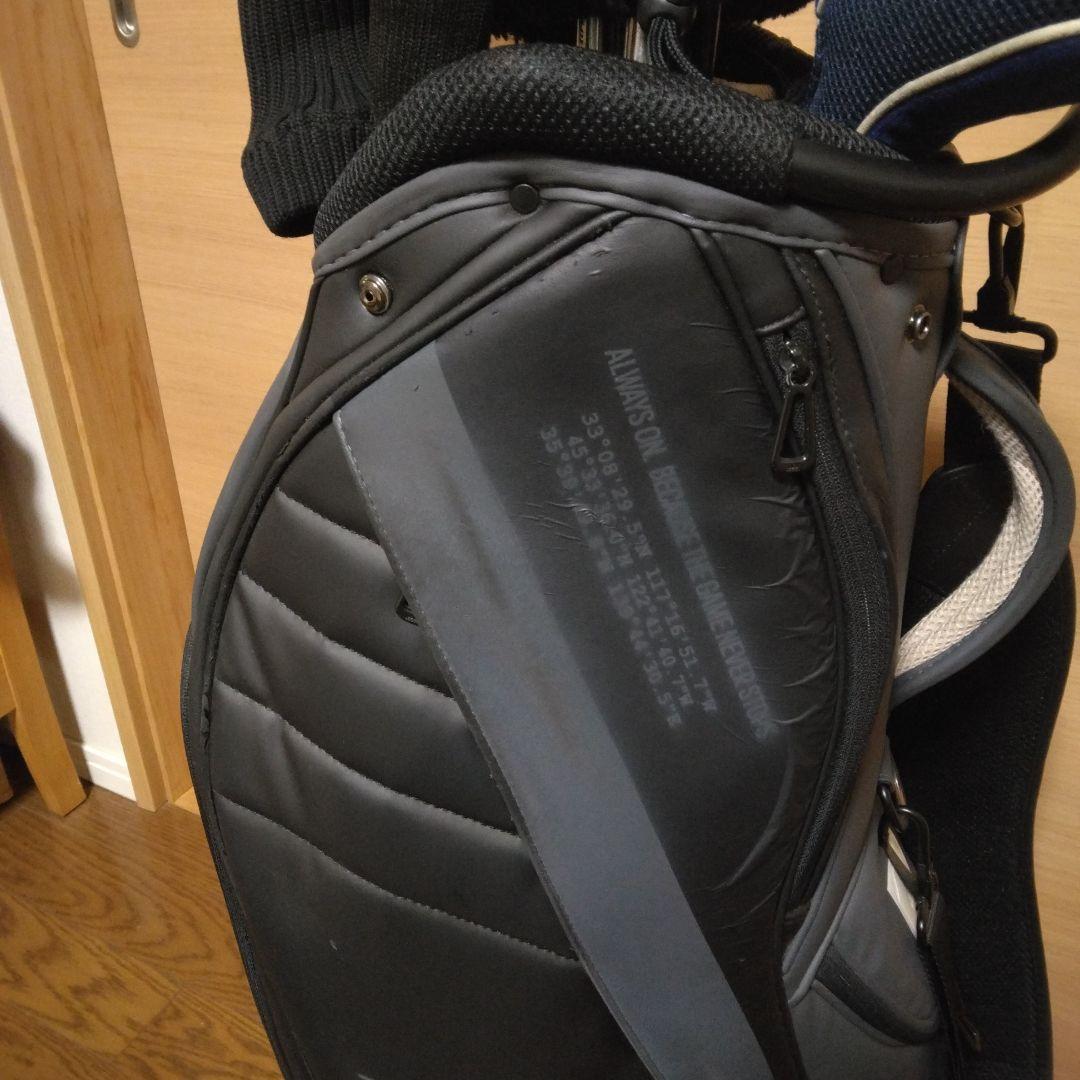 アディダスキャディバッグ ゼクシオゴルフクラブセット ブリジストン PINE