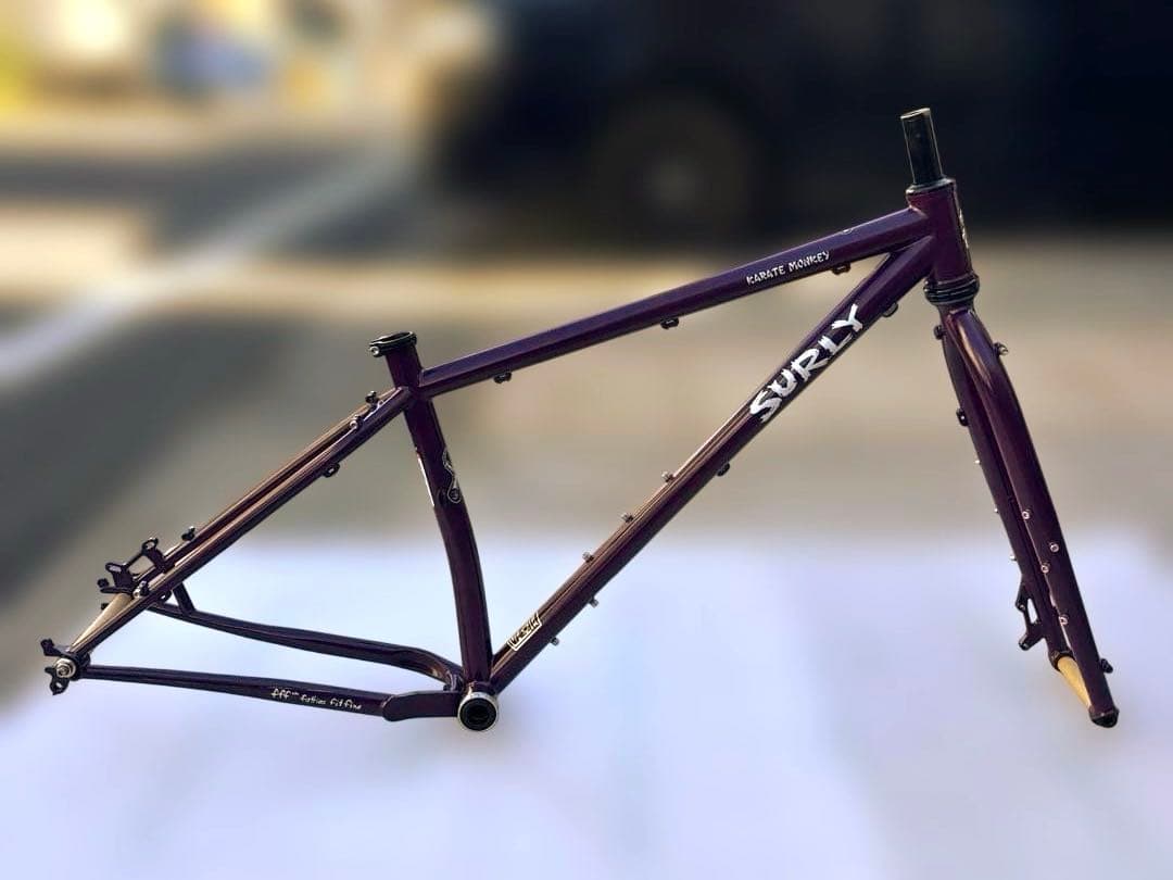 【極美品】SURLY KARATE MONKEY Mサイズ パープル 室内保管