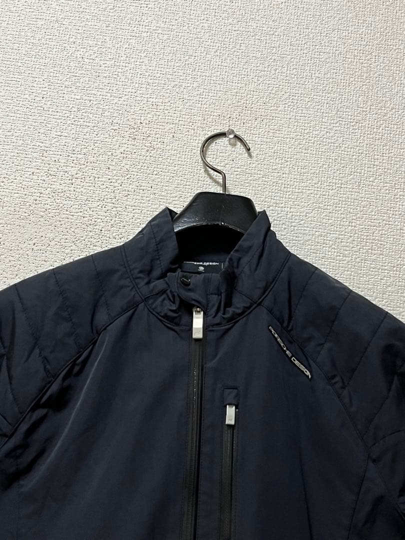 の*ミ様 希少　ポルシェデザイン×アディダス　ナイロンシングルライダース　/XS