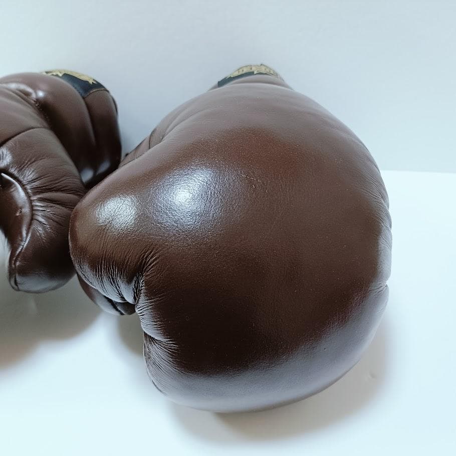 TOP BOXER トップボクサー ボクシンググローブ ブラウン 16oz