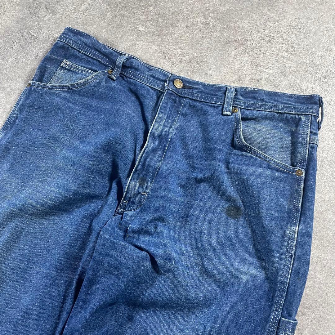 KEY W38 ペインターパンツ ワークパンツ デニム フェード