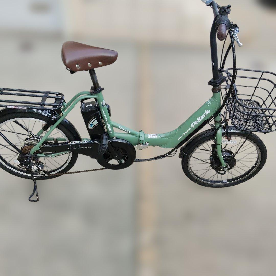 PELTECH ペルテック TDN-212L 折りたたみ電動自転車