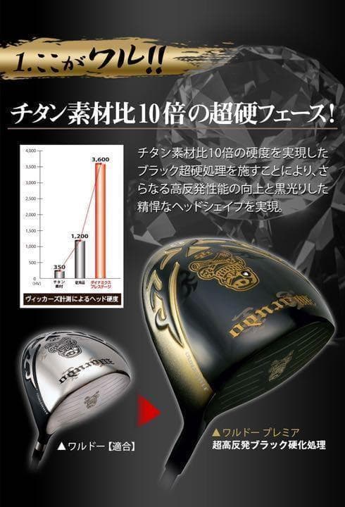 新登場！ 三菱プレミア飛匠 ドクロ輝く超高反発の飛び! ダイナゴルフ 悪童