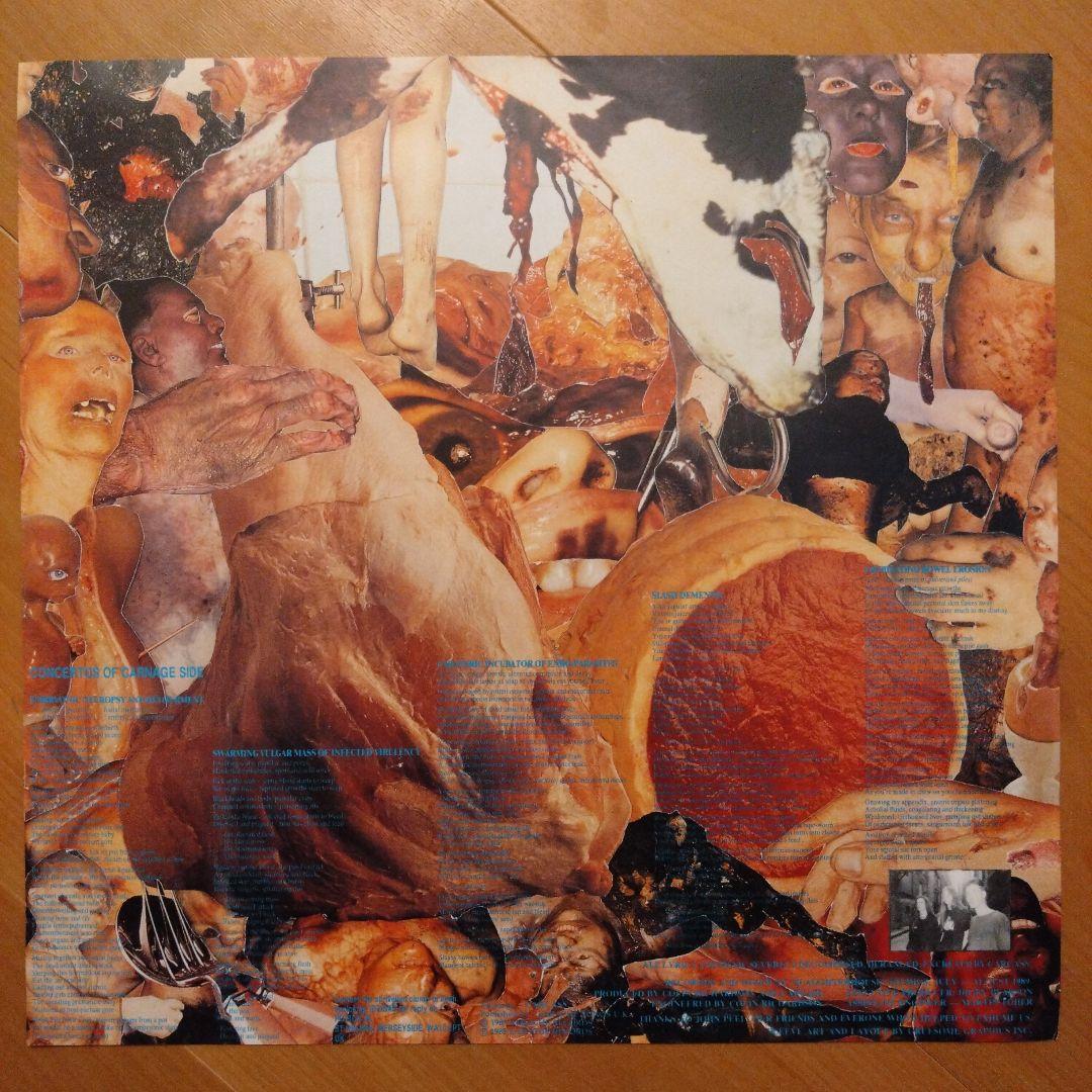 Carcass レコード GRIND CORE DEATH L